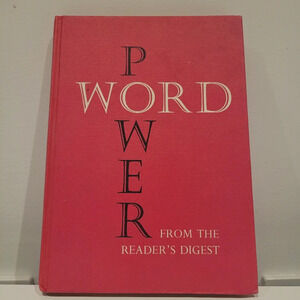 Vintage Word Power Reader's Digest  Hardcover Book 1967 - nonfiction